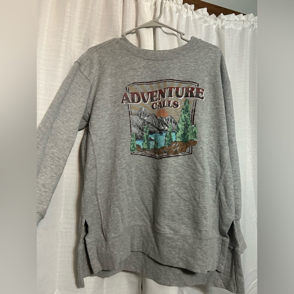 “Adventure Calls” Maurices size medium crewneck
